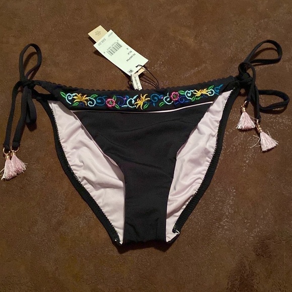 Nanette Lapore String tie bikini bottom size 8 - Picture 1 of 5